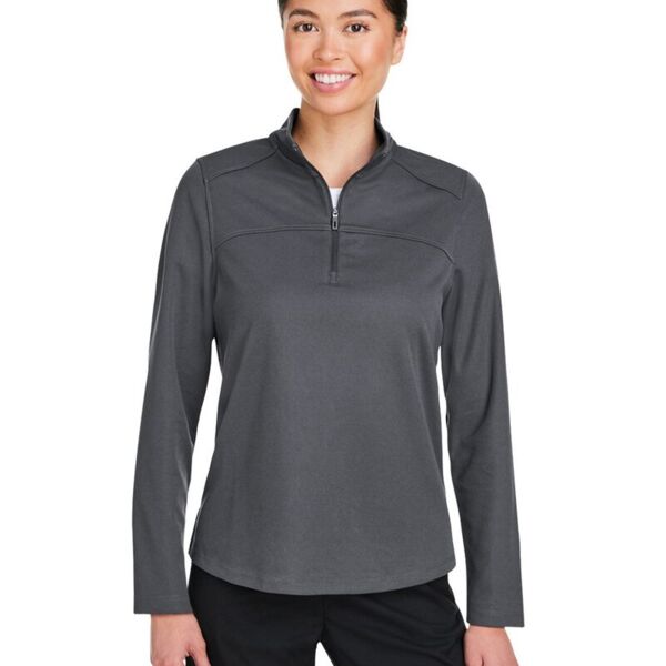 Women's Express Tech Performance Pique Quarter-Zip Pullover Thumbnail