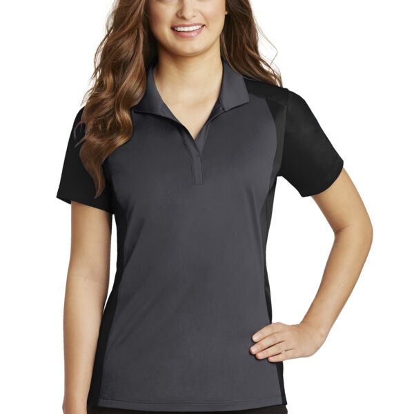 Women's Colorblock Micropique Sport Wick ® Polo Thumbnail