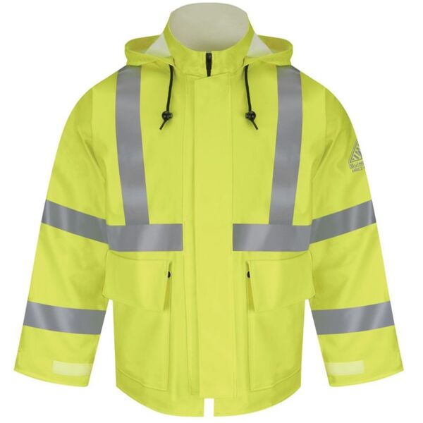 Men's Hi-Visibility Flame-Resistant Rain Jacket Thumbnail